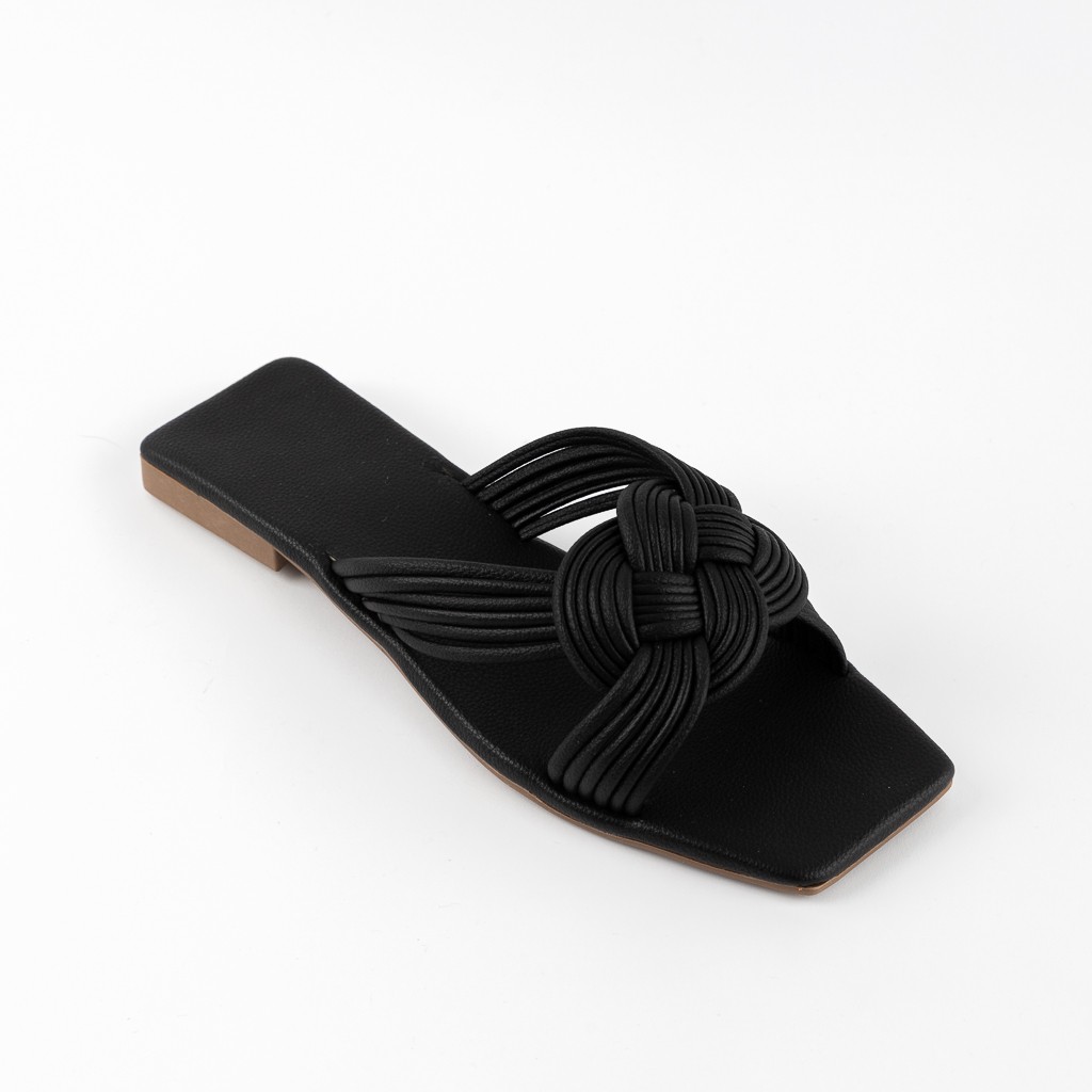 Sandalia Atenea Negra - AVANTI  Urban Shoes