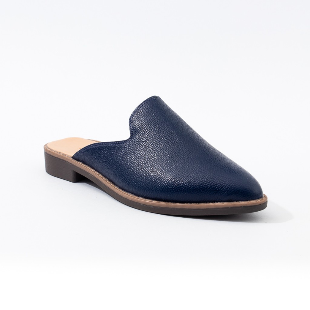MULE AZUL (Cuero) - AVANTI  Urban Shoes